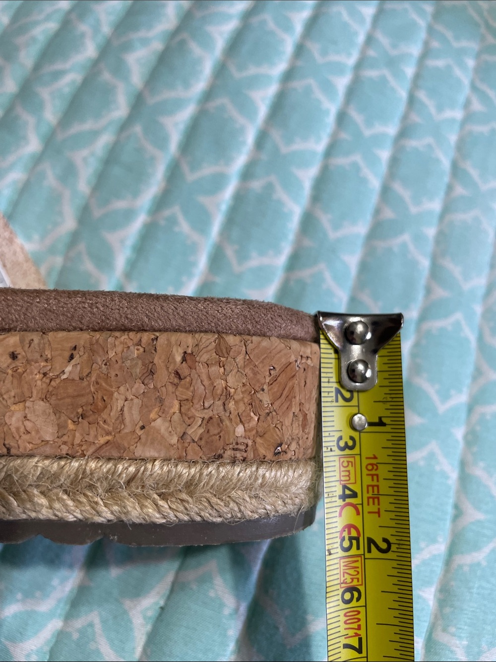 Skechers Martha Stewart rose gold, espadrille, sandals - Picture 8 of 9